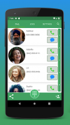 FaceToCall - Dialer & Contactos e divertido screenshot 7