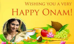 Happy Onam Photo Frames screenshot 0