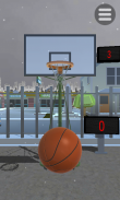 Shooting Hoops لعبة كرة السلة screenshot 2