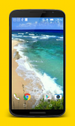 Waves on Beach Live Wallpaper screenshot 2