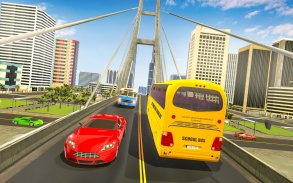 City School Bus Driving Simulator :Coach Bus Games screenshot 4