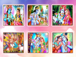 Hindu God Lord Krishna Janmashtami jigsaw puzzle screenshot 4