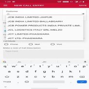 Call Entry App screenshot 5