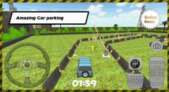 3 डी जीप कार पार्किंग screenshot 1