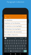 Paragraph Collection screenshot 1