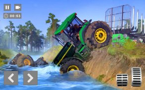 Cargo Tractor Trolley Simulator Farming Game 2020 screenshot 3