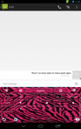 Pink Zebra Keyboard screenshot 3