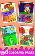 Fruits Coloring- Food Coloring screenshot 1