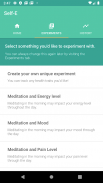 Self-E - Quantified Self Experimentation screenshot 0