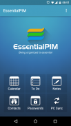 EssentialPIM - 您的个人信息管家 screenshot 0