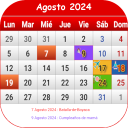 Colombia Calendario 2024 icon