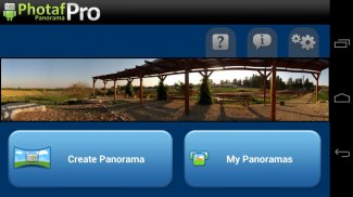 Photaf Panorama Pro screenshot 0