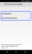 Child Vaccination Schedule screenshot 9