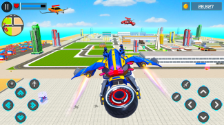 Robot Transform War Car Games screenshot 0