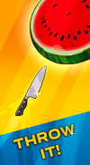 Food Cut - knife throwing game screenshot 2