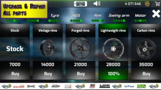 Motorbike Drag Racing screenshot 9