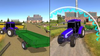 Real Tractor Farming Simulator & Cargo Game 2020 screenshot 4