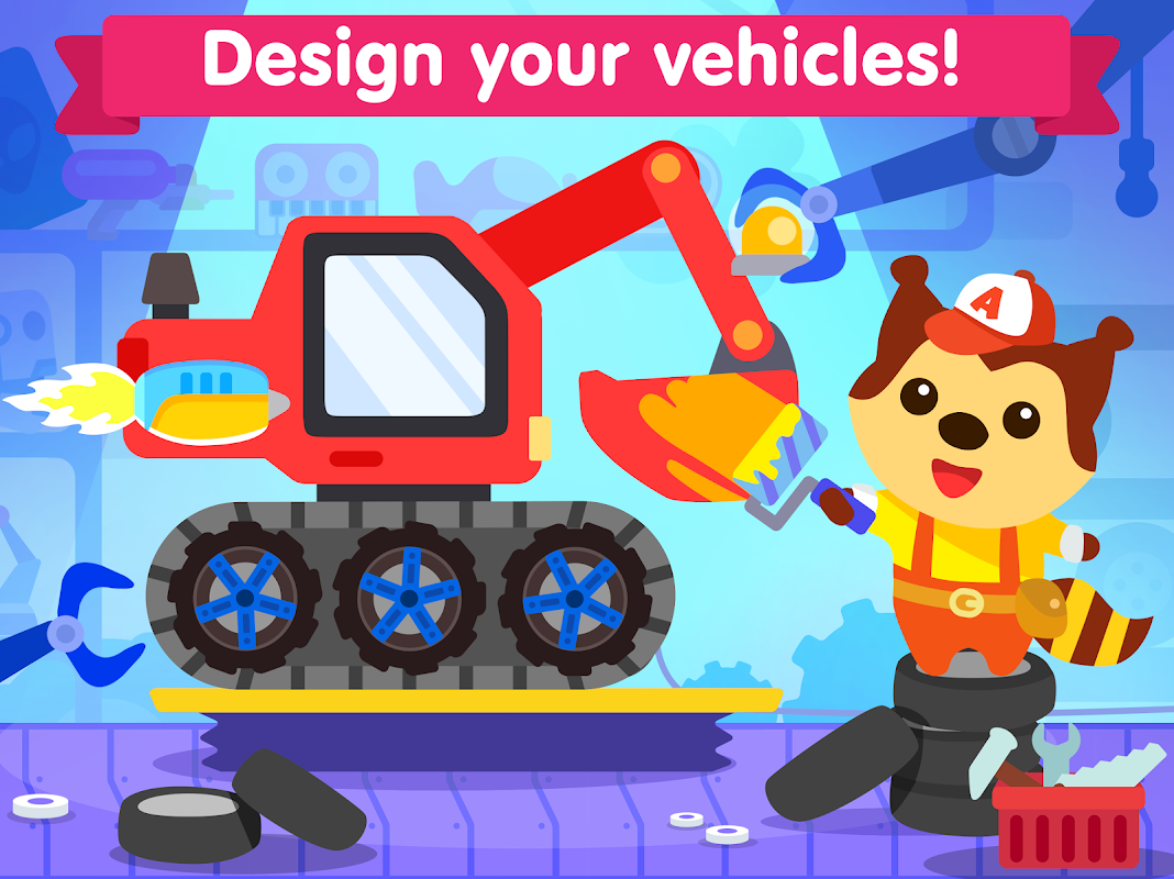 Download do APK de Crie carros jogo para criança para Android