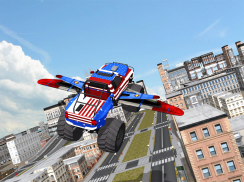 Flying Monster Truck games screenshot 2