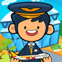 My Pretend Airport - Kids Travel Town Games Icon