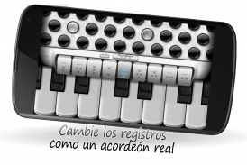 Acordeón Piano Teclas Aprender screenshot 1