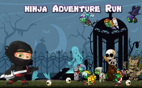 Little Ninja Run : An Adventure Survival screenshot 0