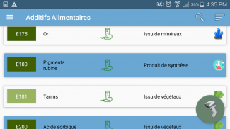 Additifs alimentaires screenshot 13
