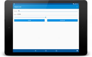 Square root screenshot 2