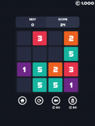 Slide To Six - Endless 2048 & Merged Number Puzzle screenshot 5