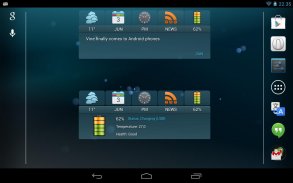 Weather and News Info Widget screenshot 3