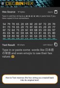 Decimal Binary Hex Converter screenshot 5