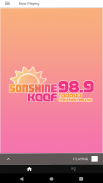 Sonshine 98.9 KQQF screenshot 0