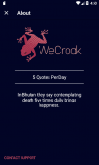 WeCroak screenshot 1