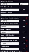 Compression Ratio Calculator 2 & 4 Stroke PRO screenshot 7