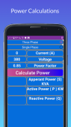 Electrical Calculations screenshot 2