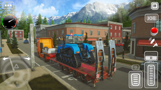 Farmer Trolley Tractor Games screenshot 4