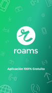 Roams - Consumo de datos screenshot 0