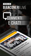 Bianconeri Live — Fan app di calcio non ufficiale screenshot 2