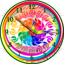 Holi Clock Icon