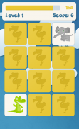 아이들을위한 동물 메모리 게임 screenshot 2