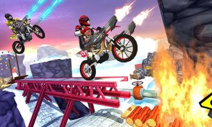 carreras motos acrobacias - motos juego disparos screenshot 12