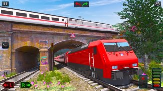 城市列车模拟器2019年：免费列车游戏3D screenshot 3