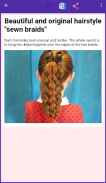 peinados para niñas screenshot 1