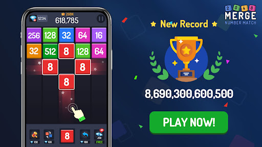 2048 Connect n Merge Numbers: Number Game::Appstore for Android