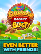 Cupcake Match 3 Games No Wifi screenshot 2