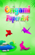 Origami paper art and craft new games free offline screenshot 1