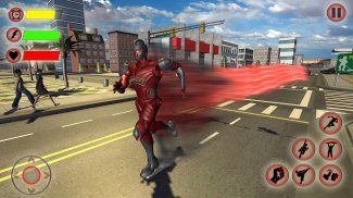 Super Speed Light Hero Games Rescue Mission screenshot 0