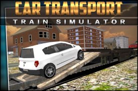 Car Transport Train Simulator screenshot 3