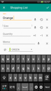 Shopping list - check list screenshot 2