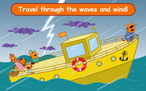 Kid-E-Cats: Sea Adventure. Preschool Games Free screenshot 4